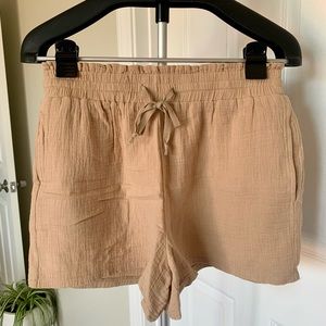 Hem & Thread Cotton Shorts